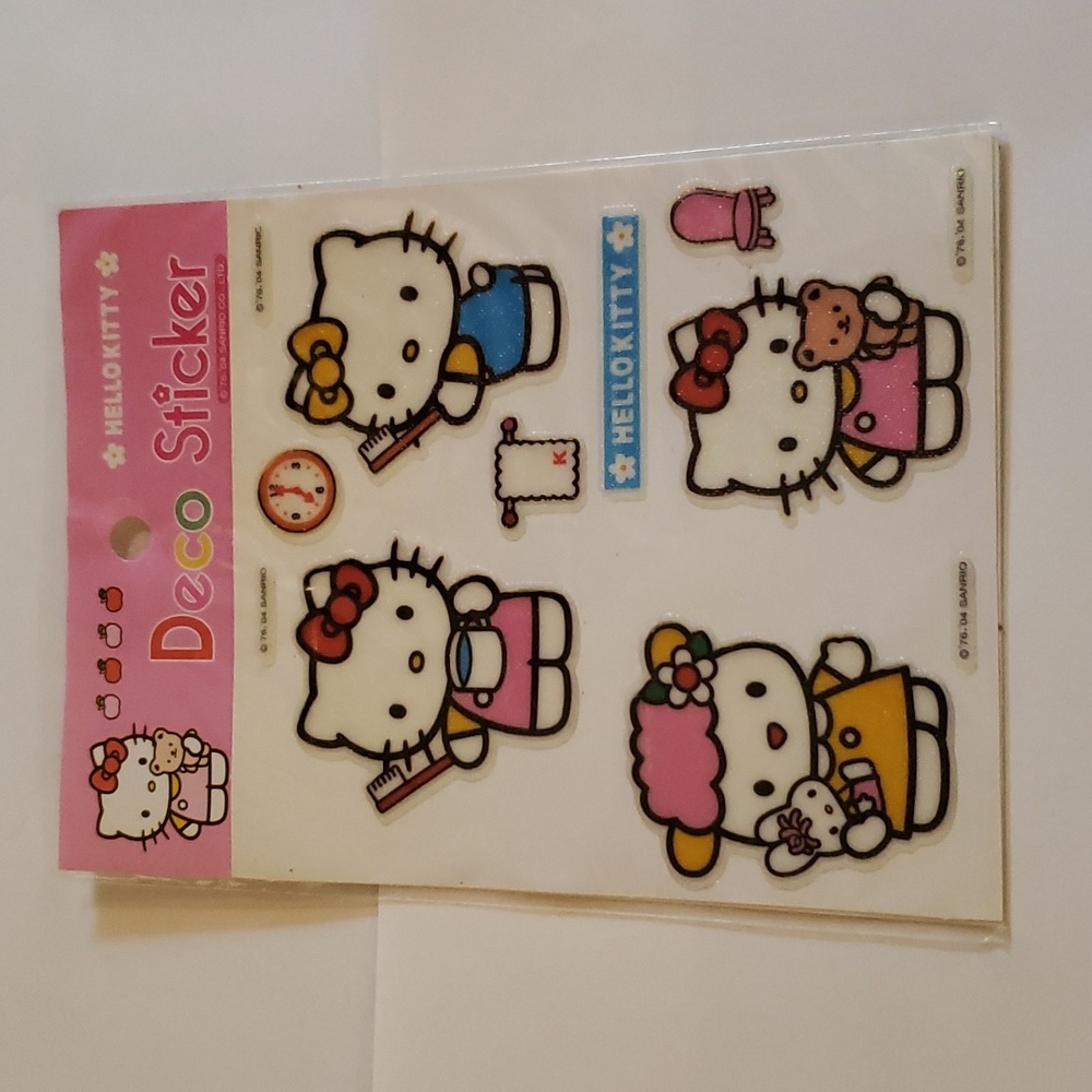 Vintage Hello Kitty Deco Sticker
